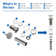 Pop-Up Bathroom Sink Drain Stopper with Overflow