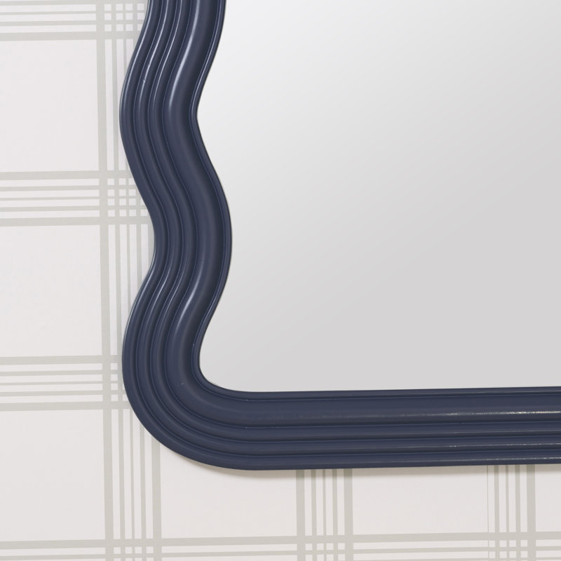 Miroir décoratif Axinia, Denim