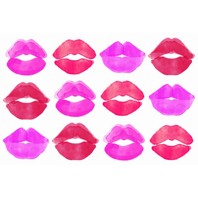 " Rows Of Lips "