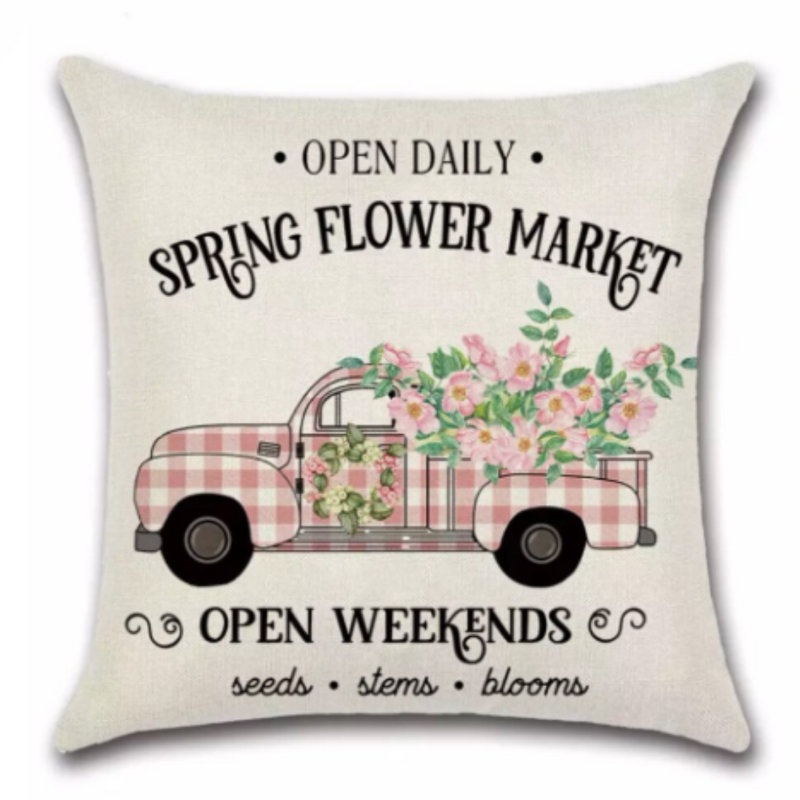 Housse de coussin Spring Truck