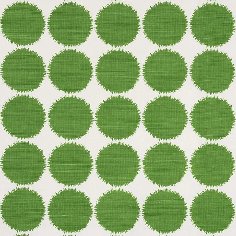 Tissu Schumacher x Studio Bon Fuzz, Vert