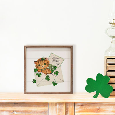 Joyeuse livraison du chat de la Saint-Patrick