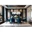 Volterra Linear LED Pendant - Ink - 51.9" - 63.9"-1041325801