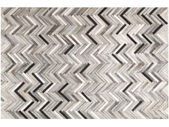 Art Hide Cowhide Area Rug in Gray, Rectangle 9' x 12'