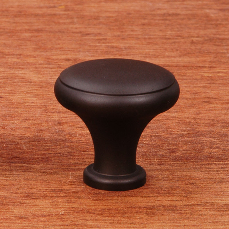 CK Series 1 1/4" Diameter Mushroom Knob, Oil Rubbed Bronze