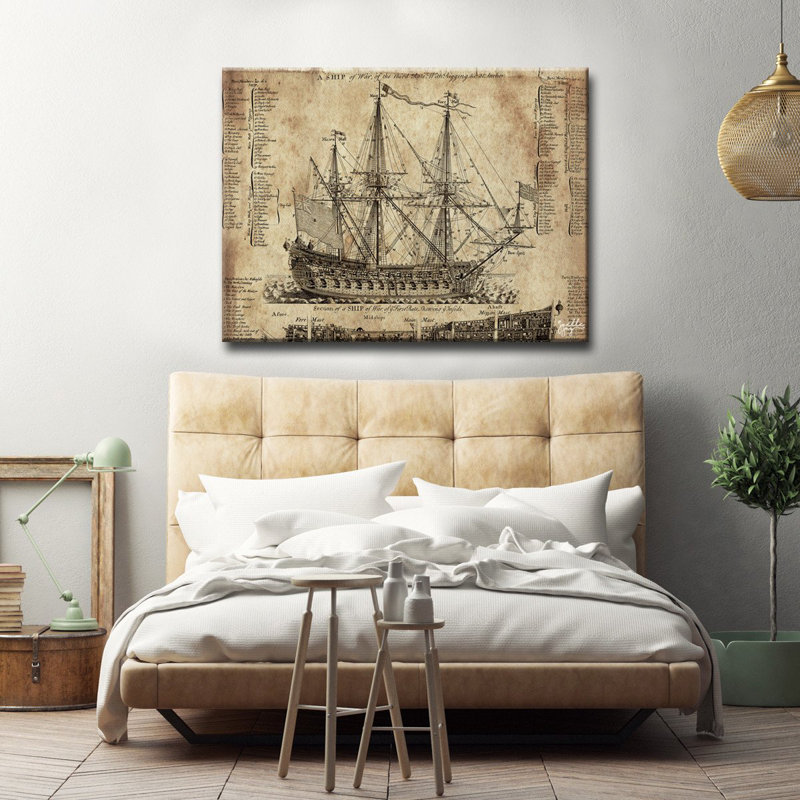 «Old Dark Moon» par Joelle, impression sur toile tendue, H 12 po x l 16 po