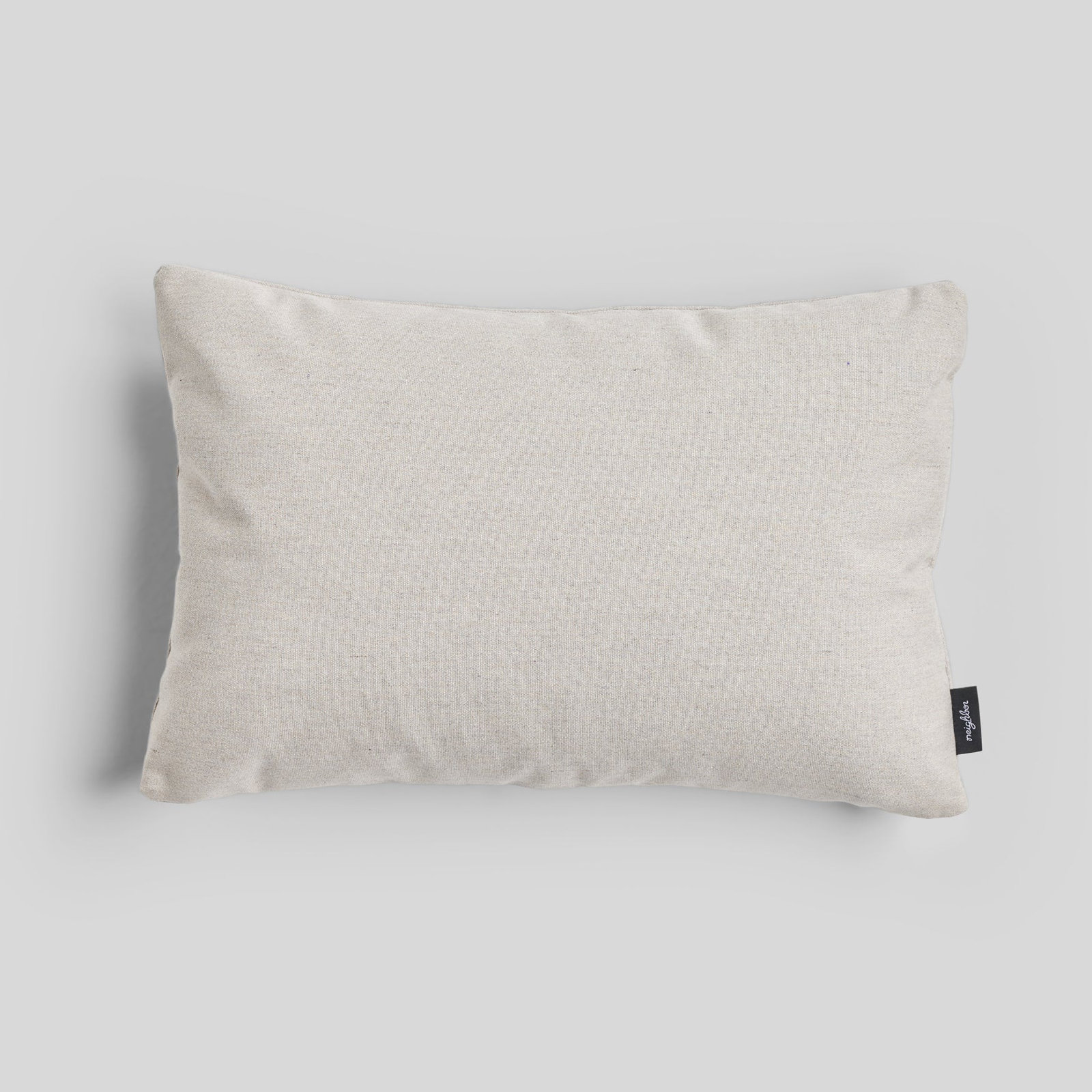 Crosshatch Sunbrella® Indoor/Outdoor Throw Pillow, Ashe, 16"H x 24"W, Rectangular