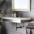Zaca 36" Wall-Mounted Single Bathroom Vanity Set