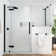 Endless Tampa 60" W x 72" H Buttress Corner Shower Kit, Door, 2 Panel