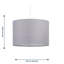 16 cm H Drum Cotton Pendant Shade ( Uno )-1683892424
