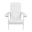 Chaises Adirondack d'extérieur en résine de polyester toutes saisons Balasi-93255237