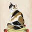 « lady cat iii », reproduction d’impression sur toile-29283481-74756670-74756675