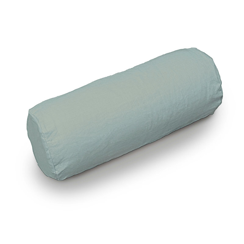 Premium Neck Roll Pillowcases - Breathable Soft Washable Pillow Cover for Ultimate Comfort, 5" x 14", Linen - MINT
