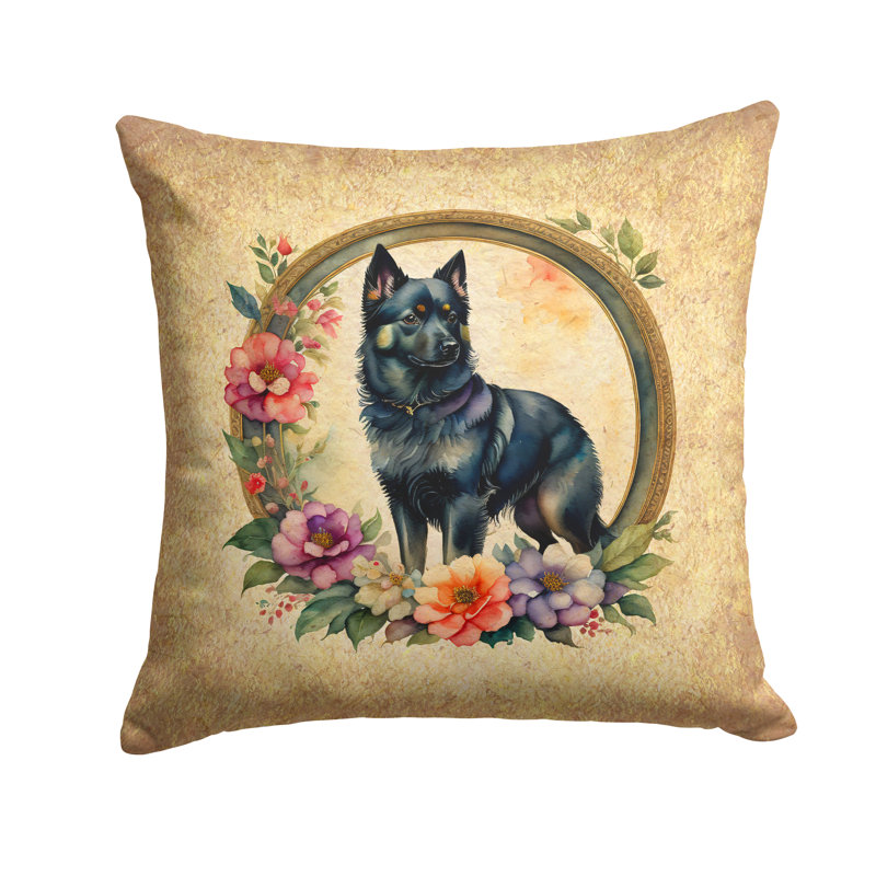  Polyester Indoor/Outdoor Throw Pillow, 14" H x 14" W x 3" D