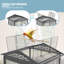 Cage à oiseau avec perroquet Fordie-1783534767
