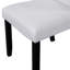 Ensemble de table de salle à manger moderne 5 pièces avec chaises rembourrées pour des expériences de repas confortables et élégantes-608505474-608505487
