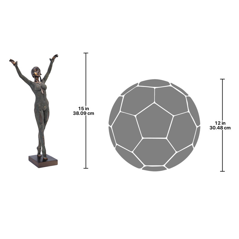 Goddess Dourga 1925 Art Deco Figurine