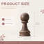 Figurines et sculptures abstraites vieillies