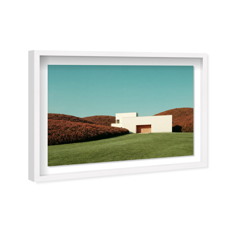 Surreal Architecture Print by Oliver Gal, 55.5"H x 37.5"W, White Shadowbox