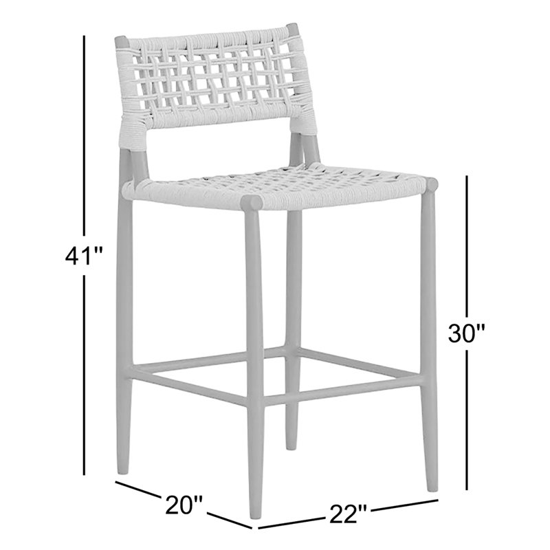 Grigio Outdoor Bar Stool