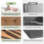 Banc en cuir véritable industriel moderne l 60 po Anahli-161661101