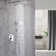 Pressure-balanced Shower Faucet With Rough-in Valve