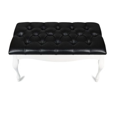 Colrain Faux Leather Upholstered Bench