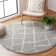 Zettie Berber Shag Performance Geometric Rug