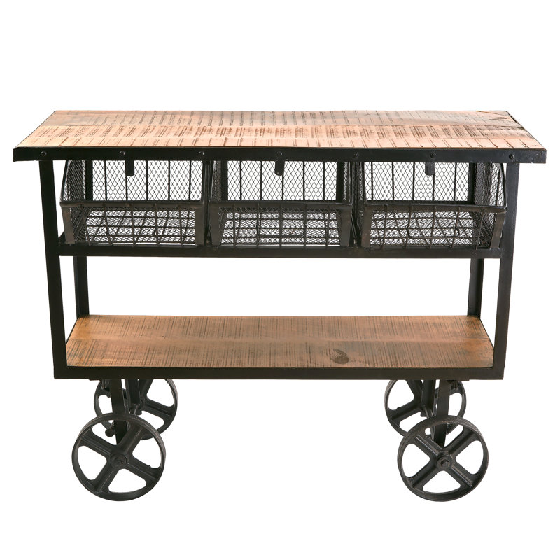 Metal Bar Cart