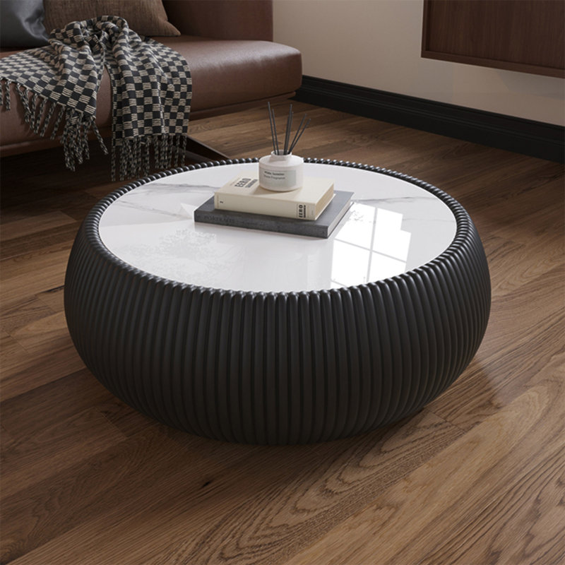 Table basse Marble, Noir