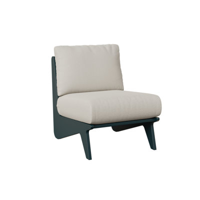 Fauteuil club et coussins Holland