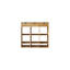 Miho Solid Wood Bookcase