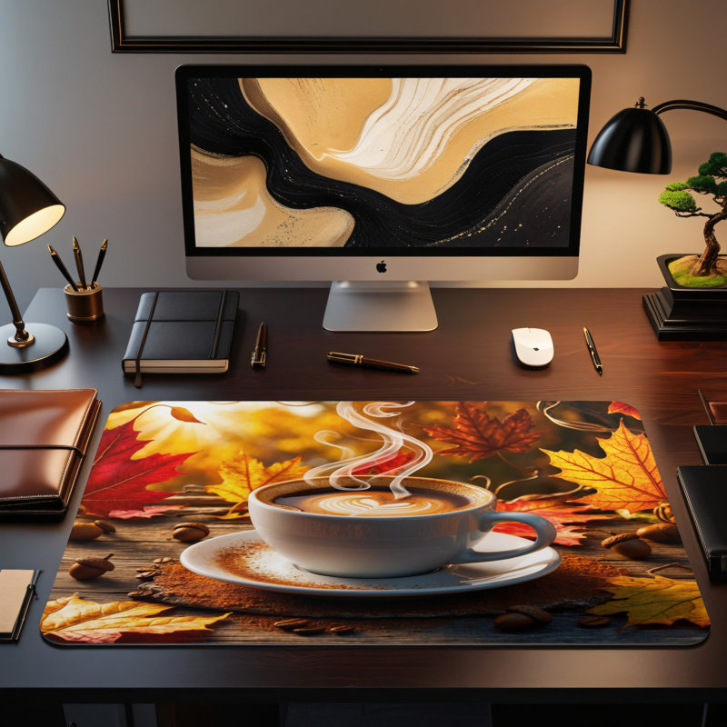 Polyester Desk Pad, 31.5x15.5