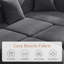  Canapé modulaire rembourré 109,8 po Boucle-1953715193