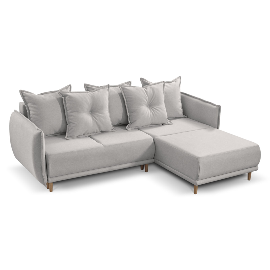 Ecksofa Afonso mit Bettfunktion