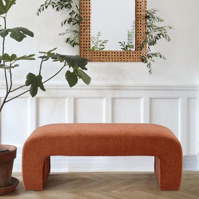 Ichika 47" W Upholstered Bench