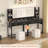 Makeup Vanity Desk with Power Outlet, Mirror and Lights-1844725727