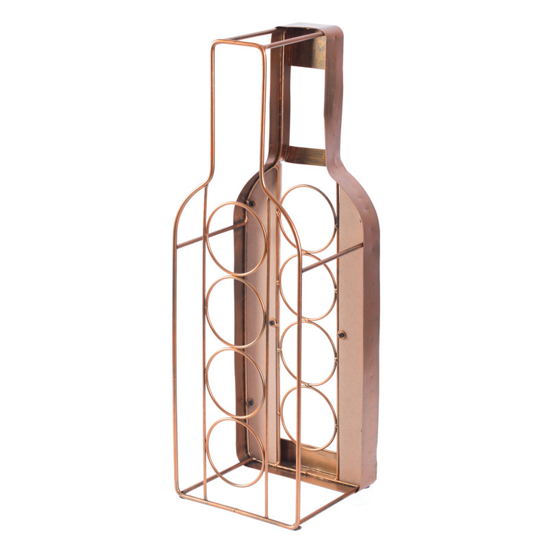 Veans Tabletop Wine Bottle Rack in Bronze