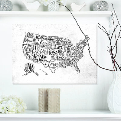 " United States Map "
