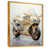 Gold Floater Framed