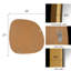 Miroir mural asymétrique pour salle de bain-98612893