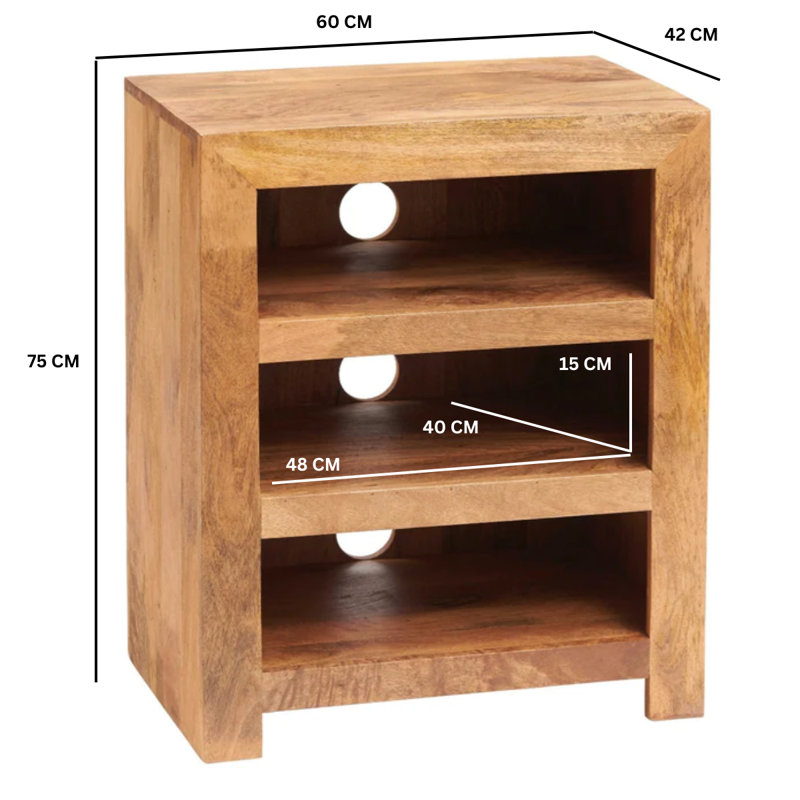Adeliza Solid Wood 75cm H