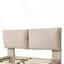 Grand lit plateforme tapissier