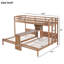 Lits multifonctionnels en bois peu encombrants avec bureau et rangement réglable