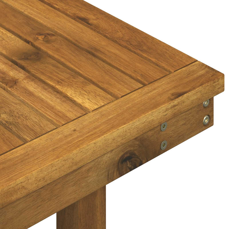 Solid Wood Coffee Table, Natural, Natural, Natural, 75cm H x 90cm W x 55cm D