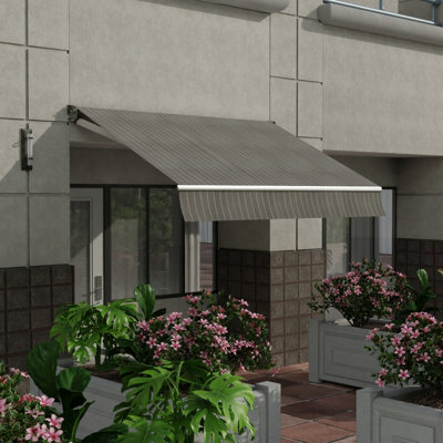 Tissu Sunbrella à rayures 46 po