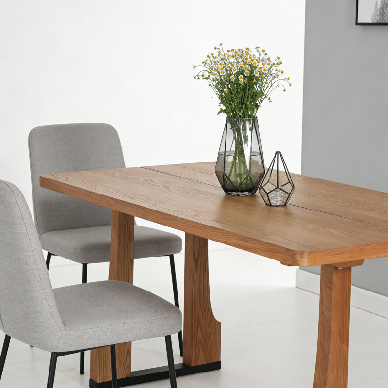 Table de salle à manger 63 ", Naturel