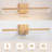 24'' Dimmable Gold LED Vanity Light