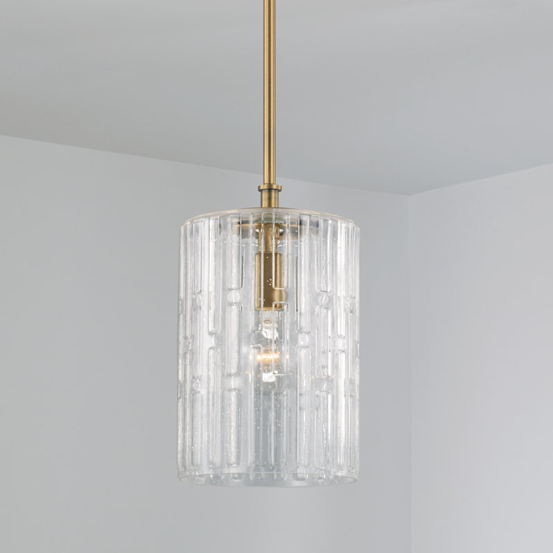 Wareham 1 - Light Single Pendant, Aged Brass