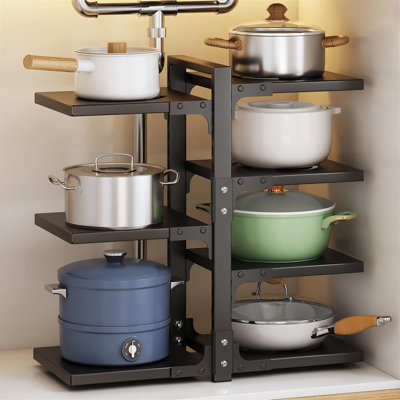 Steel Free Standing Pot Rack